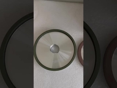 राल बंधन हीरा पीसने वाला पहिया एल्यूमीनियम आधार सामग्री