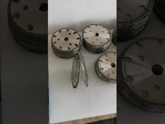 145mm*4.8mm*16mm*6mm B80/100 इलेक्ट्रोप्लेटेड सीबीएन साइक्लोन ग्राइंडिंग व्हील चेन सॉ आरी के लिए