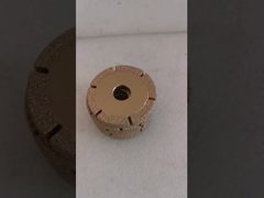 वैक्यूम ब्राडेड डायमंड ग्राइंडर व्हील