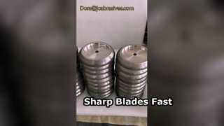 सीबीएन और हीरा पीसने वाले पहियों के लिए डिलीवरी