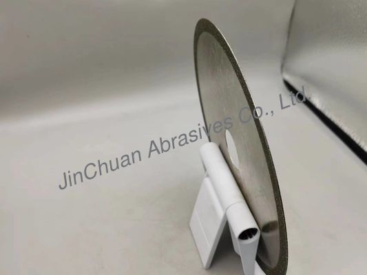 Silver Flat Diamond Grinding Wheel 200mm*1.0mm*31.75mm*10mm For Industrial