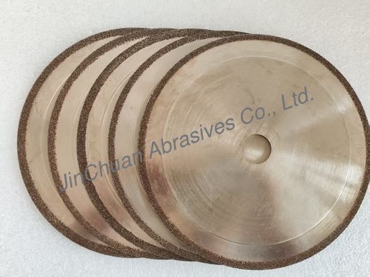 गुणवत्ता  1A1 600*2.5*20*5mm  B100/120  Edge Design R0.5 Fillet + 7° Chamfer  Electroplated CBN Cutting Disc कारखाना