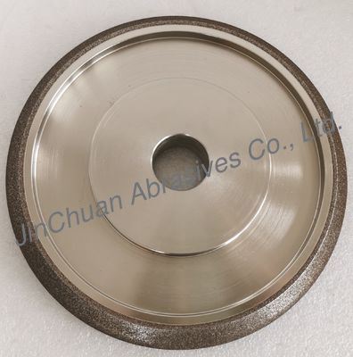 8" Amber 203.2mm*23mm*31.75mm WM 10/30 B181 Electroplated CBN Grinding Wheel