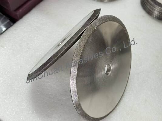 गुणवत्ता  Electro CBN Chamfering Wheels 1E1 For Chamfering And Grooving कारखाना