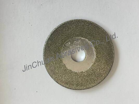 गुणवत्ता  Electroplated Diamond  Grinding Wheel , Diameter 40mm, Grit Number 100/120 कारखाना