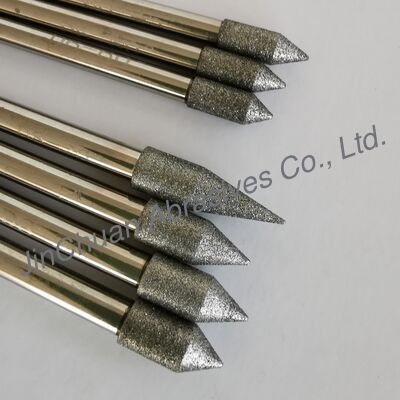 गुणवत्ता  Custom-Made Electroplated Diamond Grinding Heads In Various Sizes. For Cemented Carbide कारखाना