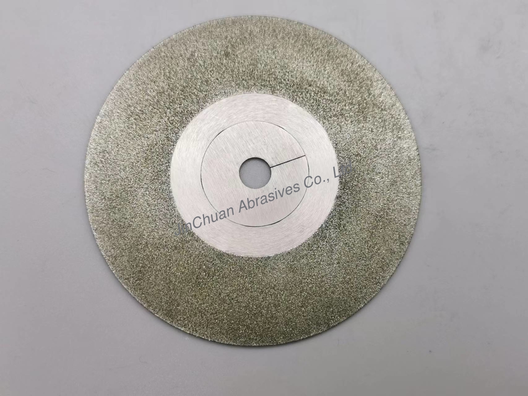100*1.5*9.53*25mm Diamond Cutting Wheels OEM Metal Grinding D100 / 120