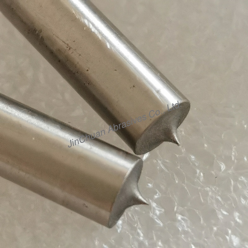 Non-Standard Customized Electroplated Diamond Grinding Head 2.5*R2.5*30T*5mm Grit1200 For Deburring