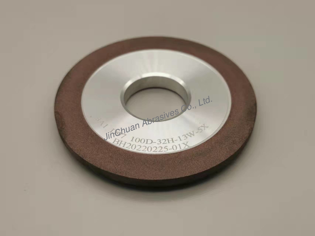 Long Lifespan 100*32*13*5mm Resin Diamond Grinding Disc Wheel