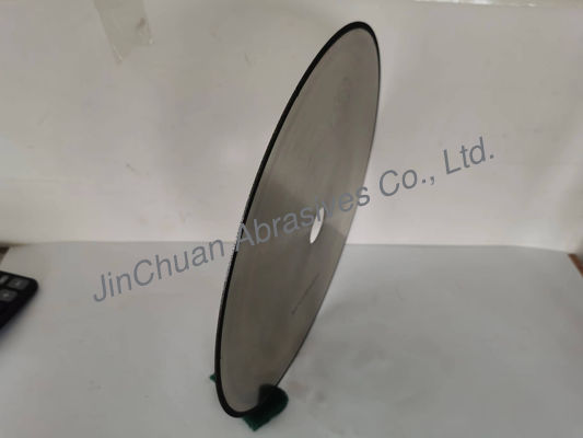 इंजन वाल्व कटिंग व्हील के लिए इलेक्ट्रोप्लेटेड बॉन्डेड सीबीएन कटिंग व्हील 351 * 1.5 * 35 * 5 मिमी