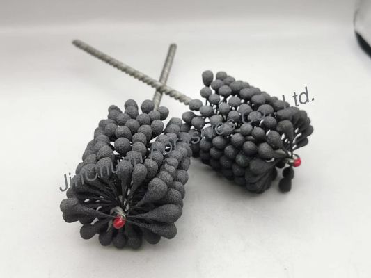 60*80*200 सिलेंडर सिलिकॉन कार्बाइड फ्लेक्सिबल ऑनिंग ब्रश 600 ग्रिट