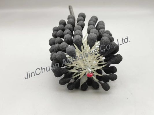 बर को हटाने के लिए 90*80*200mm 60 ग्रिट फ्लेक्स होन ब्रश