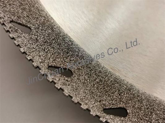 इलेक्ट्रोप्लेटेड Cbn डायमंड व्हील कस्टमाइज्ड डायमीटर 260 1.6 50 20 B80100