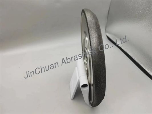 B151 इलेक्ट्रोप्लेटेड CBN ग्राइंडिंग डायमंड व्हील 203.2 22.23 32 WM1030