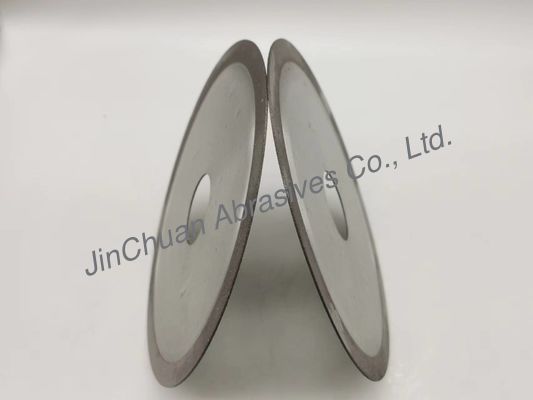 कार्बाइड एचएसएस स्टील आदि 150 मिमी के लिए सीबीएन कटिंग राल बंधुआ डायमंड व्हील डी 151