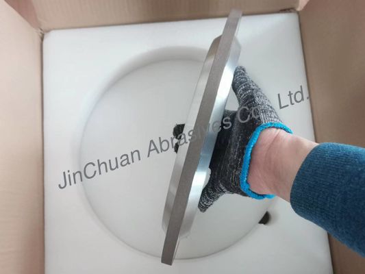 कार्बाइड देखा ब्लेड 350 मिमी तेज करने के लिए 14a1 डायमंड पीस व्हील ग्रोव्ड टंगस्टन उपकरण