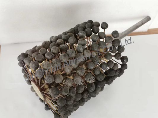 220 * 250 * 400 मिमी इंजन सिलेंडर हॉन ब्रश पॉलिशिंग बॉल हेड इनर होल SIC180#