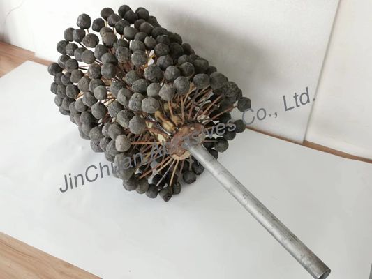 220 * 250 * 400 मिमी इंजन सिलेंडर हॉन ब्रश पॉलिशिंग बॉल हेड इनर होल SIC180#