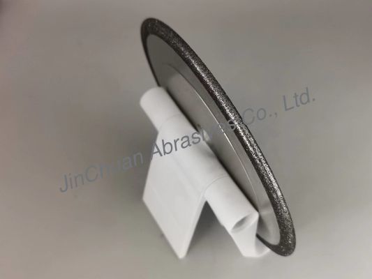 चेन सॉ वुडवर्किंग के लिए 14F1 इलेक्ट्रोप्लेटेड CBN ग्राइंडिंग शार्पनिंग व्हील