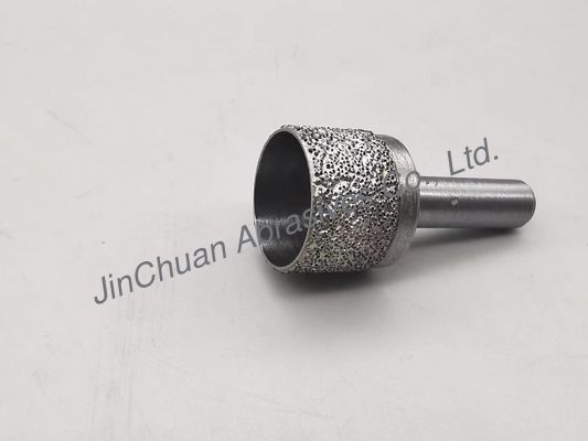 इलेक्ट्रो बॉन्डेड CBN ग्राइंडिंग पिन डायमंड राउटर्स बिट माउंटेड पॉइंट्स D45