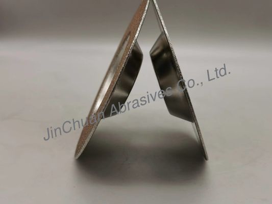 स्टील टंगस्टन कार्बाइड डामर के लिए 100 मिमी इलेक्ट्रो Cbn कप ग्राइंडिंग व्हील डिस्क B100