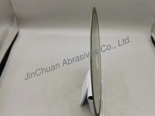 सिल्वर इलेक्ट्रोप्लेटेड बॉन्ड ग्राइंडिंग व्हील टिकाऊ 1.0 मिमी उच्च प्रदर्शन