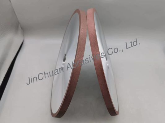 D200 ग्रिट रेज़िन बॉन्डेड डायमंड ग्राइंडिंग व्हील फ्लैट आकार एल्यूमीनियम