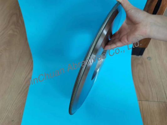 14FF1 इलेक्ट्रोप्लेटेड सिल्वर डायमंड ग्राइंडिंग व्हील्स D120/140 350*20*127*7*307*5