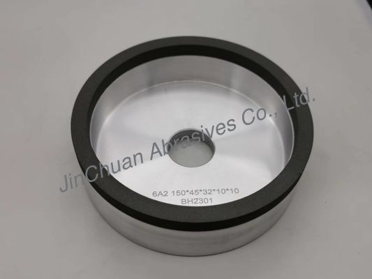एचएसएस स्टील 6ए2 150मिमी सीबीएन रेज़िन के लिए कप आकार ग्राइंडिंग व्हील