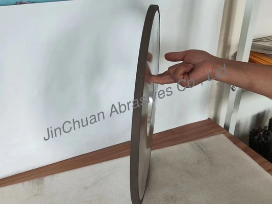 पीसने और चमकाने के लिए 400 मिमी 1 ए 1 फ्लैट सीबीएन व्हील हीरा व्हील