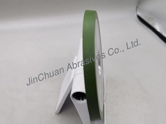 1V1 राल बंधा हुआ पीस पहिया 10 डिग्री त्रिज्या किनारा हीरा पहिया