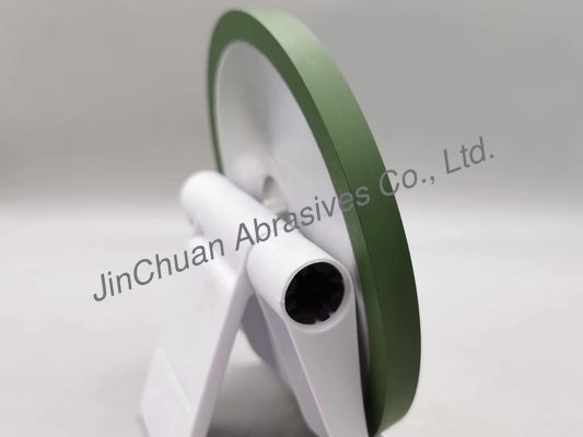 1V1 राल बंधा हुआ पीस पहिया 10 डिग्री त्रिज्या किनारा हीरा पहिया