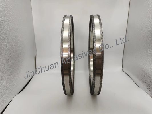 विद्युत बंधित सीबीएन पीसने वाला पहिया कास्ट आयरन के लिए 6 छेद हीरा पीसने वाला डिस्क 254 मिमी