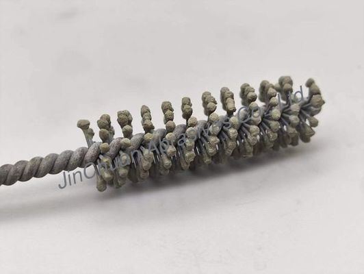 हीरा घर्षण लचीला शहनी ब्रश अनुकूलित हैंडल लंबाई 8.5 मिमी और 12 मिमी ग्रिट