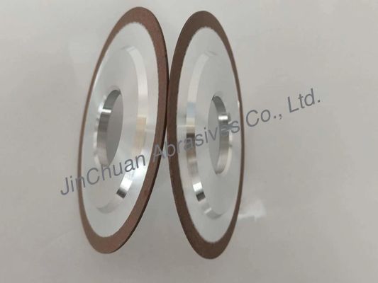 शुष्क कार्य 14A1 राल बॉन्ड पीसने वाला पहिया कार्बाइड उपकरण हीरा तेज करने वाला पहिया