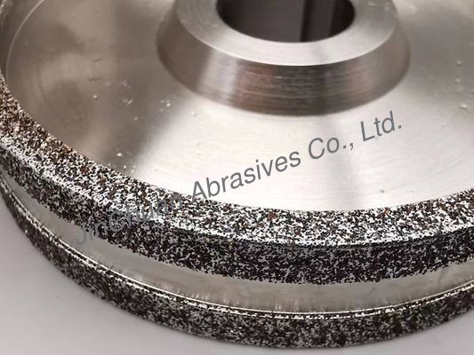 स्टील बॉडी इलेक्ट्रोप्लाटेड सीबीएन ग्राइंडिंग व्हील्स व्यास 100 ग्रिट नंबर बी 301