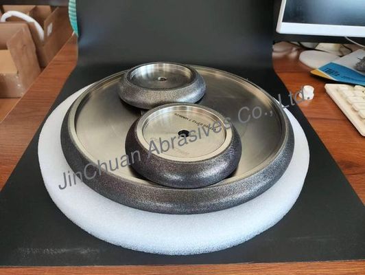 व्यास 125 / 150 / 203 के साथ अनुकूलित इलेक्ट्रोप्लाटेड सीबीएन ग्राइंडिंग व्हील