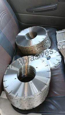 ब्रेक पैड ग्रूविंग के लिए फ्लैट शेप मेटल बॉन्ड डायमंड कटिंग डिस्क