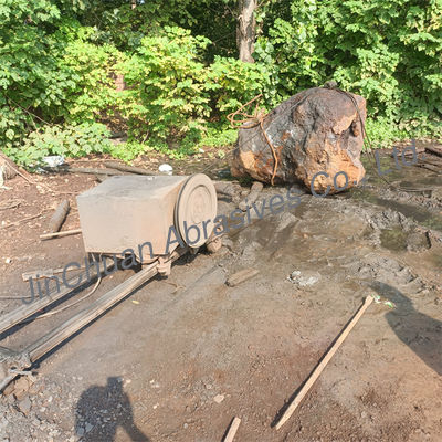 कास्ट आयरन और धातु काटने के लिए हाई स्पीड डायमंड वायर देखा