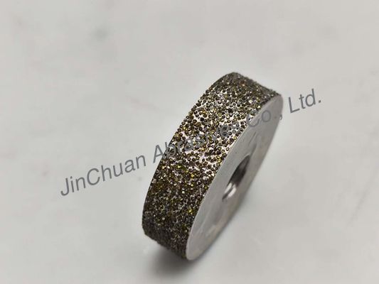 1A1 ग्रे स्टील इलेक्ट्रोप्लाटेड डायमंड ग्राइंड व्हील्स के साथ D30/35 ग्रिट डायमंड