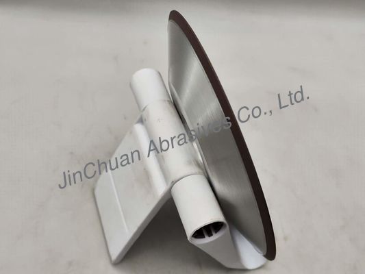 12V2 राल हीरा पीसने वाला पहिया हीरा पीसने वाला डिश आकार 30 डिग्री
