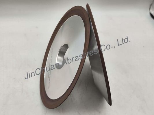 12V2 राल हीरा पीसने वाला पहिया हीरा पीसने वाला डिश आकार 30 डिग्री