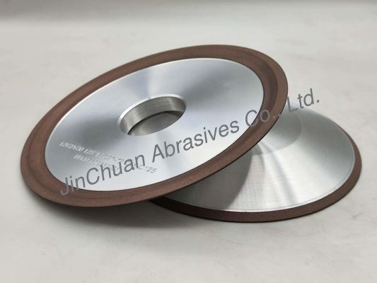12V2 राल हीरा पीसने वाला पहिया हीरा पीसने वाला डिश आकार 30 डिग्री