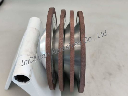 राल हीरा पीसने के पहियों 4A1 3A1 प्रकार पीसने की डिस्क