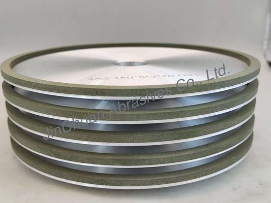 4A2 राल हीरा पीसने वाला पहिया 150*5*3 मिमी हीरा तेज करने वाला पहिया