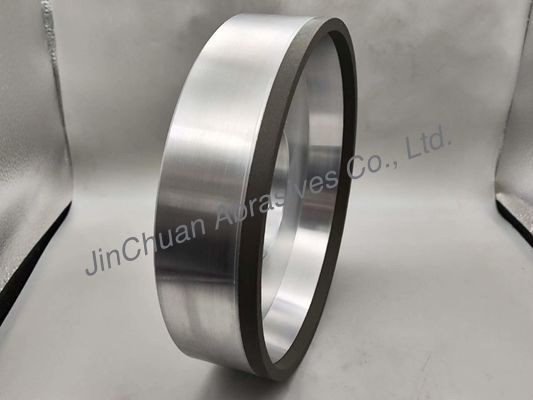 6A2 राल बंधन सीबीएन ग्राइंडिंग व्हील्स के साथ व्यास 203mm आंतरिक छेद 84mm मोटाई 51mm
