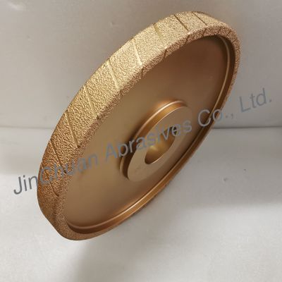 1A1 D400 मिमी वैक्यूम ब्रेज़्ड डायमंड ग्राइंडिंग व्हील