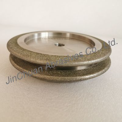 सटीक रत्न चमकाने और प्रोफाइल पीसने के लिए अनुकूलन योग्य इलेक्ट्रोप्लाटेड हीरा पीसने वाले पहिया
