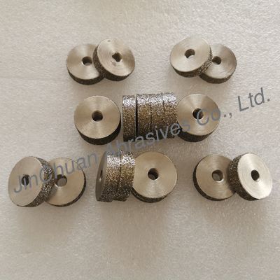 व्यास 38 मिमी कठोर सामग्री पीसने के लिए अनुकूलन योग्य इलेक्ट्रोप्लाटेड हीरा पहियों