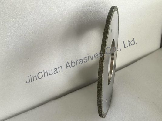 1A1 300*10*127 प्लाटिंग चौड़ाई 10 मिमी D60/70 इलेक्ट्रोप्लाटिंग हीरा पीसने वाला पहिया परिष्कृत उत्पादन उपकरण के लिए